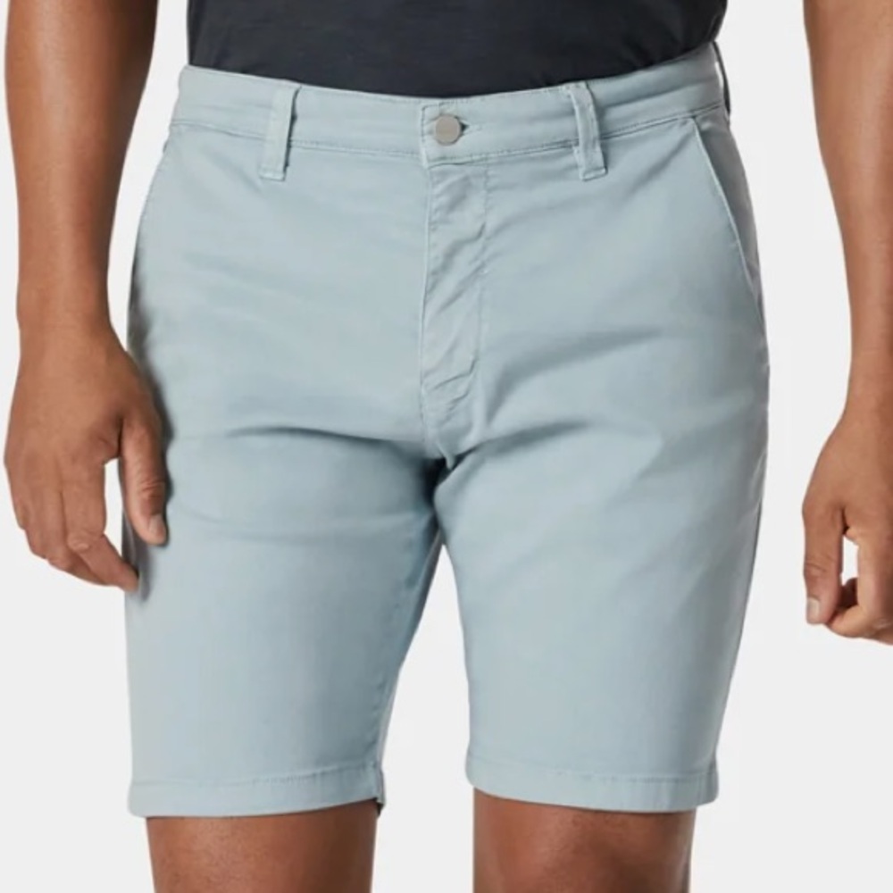 34 Heritage Arizona 9”Shorts In Light Blue Soft Touch $125 New Made in Turkey
